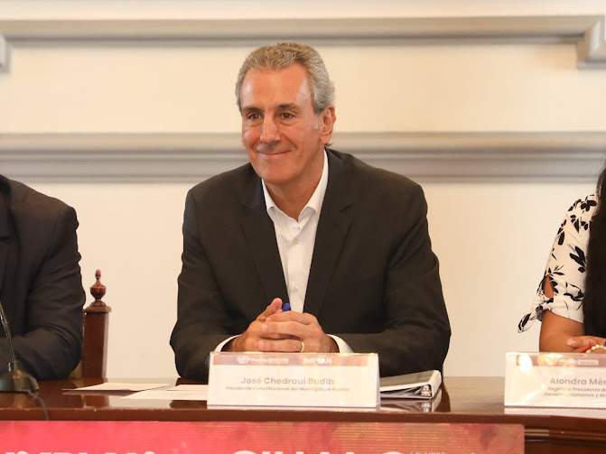 Puebla fortalece modelo de ciudad segura con alianza.