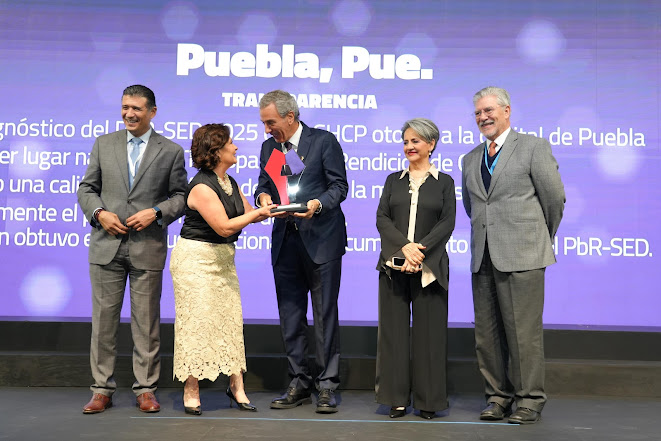 Puebla, ejemplo nacional en transparencia: Gobierno de la Ciudad recibe premio a las Mejores Prácticas Imagen de WhatsApp del 27 de agosto de 2025.