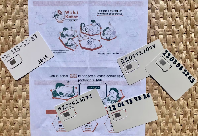 Una comunidad indígena lanza Wiki Katat, primer operador móvil social de México Captura de pantalla del 1 de septiembre de 2025.