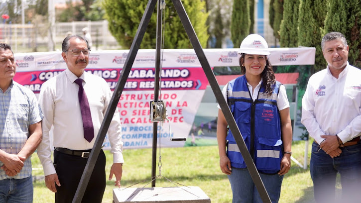 Inician construcción de aulas didácticas en la primaria Justo Sierra de San Andrés Cholula Construcción de aulas didácticas en primaria Justo Sierra.