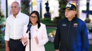 Delcy Rodríguez propone diálogo con EE.UU. tras detención de Maduro Delcy Rodríguez propone diálogo con EE.UU. tras detención de Maduro