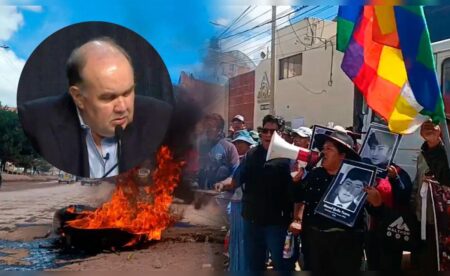 Rafael López Aliaga enfrenta protestas y rechazo en Juliaca, Puno
