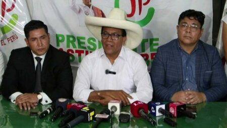 Roberto Sánchez avanza al balotaje presidencial en Perú