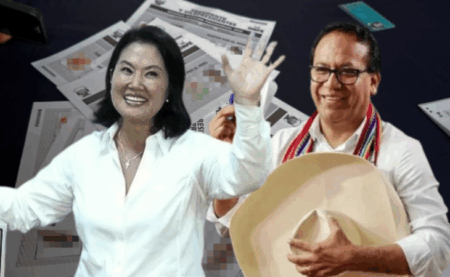 Keiko Fujimori mantiene mínima ventaja en conteo final en Perú Keiko Fujimori mantiene mínima ventaja en conteo final en Perú