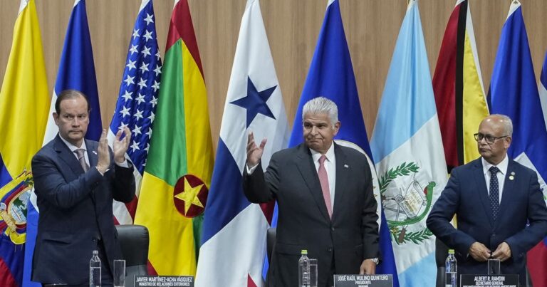 Panamá pide a la OEA vigilar procesos en Cuba, Venezuela y Nicaragua