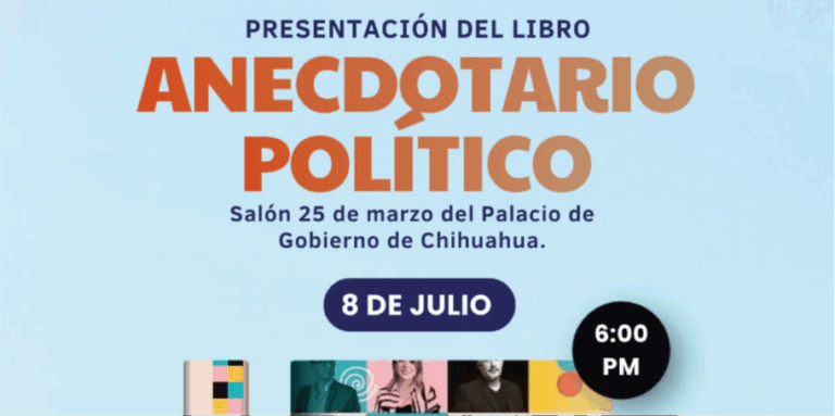 Chihuahua será sede de la presentación del Anecdotario Político AICODI Vol. IV