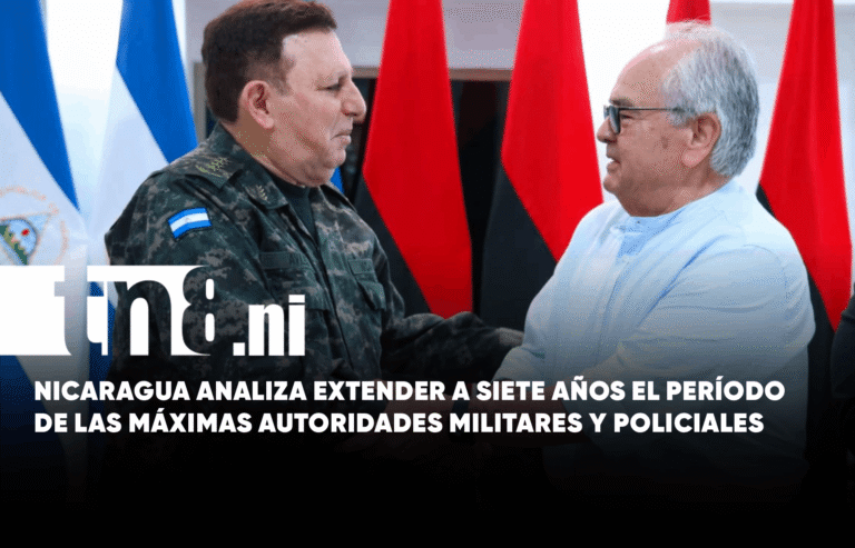 Nicaragua: proponen ampliar mandatos de jefes militares y policiales Nicaragua: proponen ampliar mandatos de jefes militares y policiales