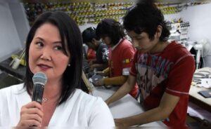 Keiko Fujimori garantiza mantener derechos laborales en Perú Keiko Fujimori garantiza mantener derechos laborales en Perú