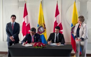 Ecuador y Canadá ponen en vigor Tratado de Libre Comercio 2026 Ecuador y Canadá ponen en vigor Tratado de Libre Comercio 2026