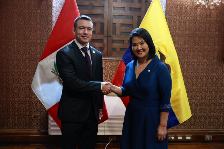 Perú y Ecuador refuerzan cooperación contra crimen organizado