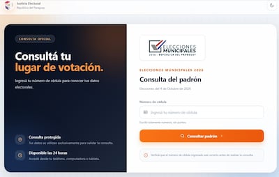Consulta el padrón electoral para las elecciones municipales Consulta el padrón electoral para las elecciones municipales