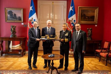 El Salvador y Chile refuerzan alianza contra el crimen organizado El Salvador y Chile refuerzan alianza contra el crimen organizado