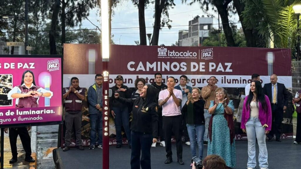 Iztacalco renueva alumbrado y espacios públicos para mayor seguridad Iztacalco renueva alumbrado y espacios públicos para mayor seguridad