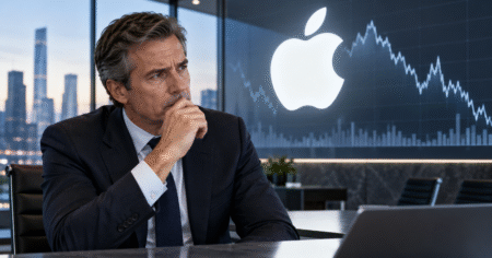 Apple alcanza valor récord en bolsa, pero genera dudas en Wall Street